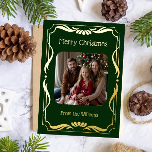 Simple Elegant Christmas Cards Template Holiday 