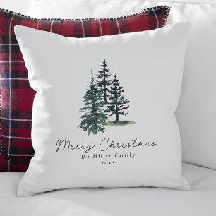 Simple Elegant Christmas tree   Pine tree  Cushion