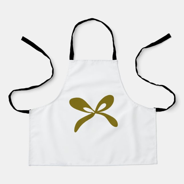 Simple elegant custom logo here company     apron (Front)
