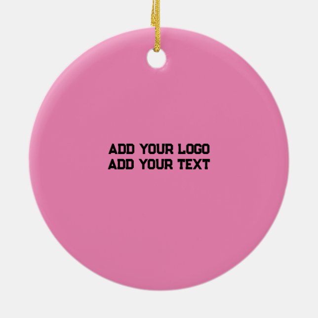 Simple elegant custom logo here company    ceramic tree decoration (Back)