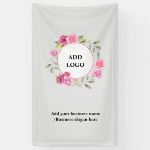 Simple elegant custom logo here company g gift tag banner