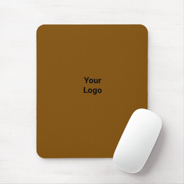 Simple elegant custom logo here company     mouse  mat (With Mouse)