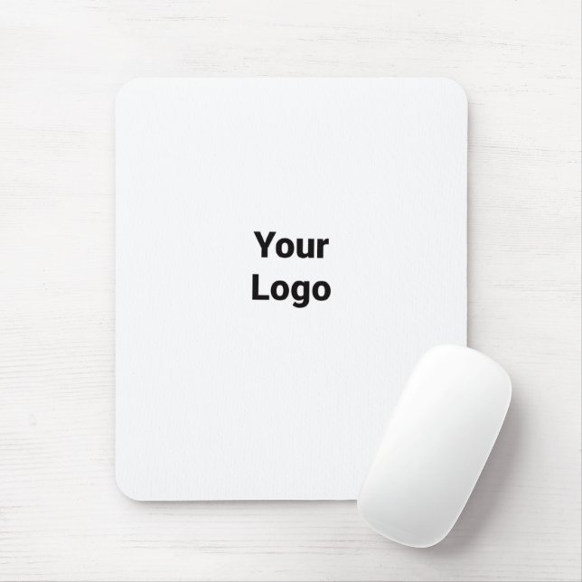 Simple elegant custom logo here company     mouse  mat (With Mouse)