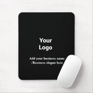 Simple elegant custom logo here company     mouse  mat