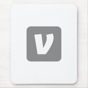 Simple elegant custom logo here company mouse mat