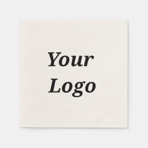 Simple elegant custom logo here company       napk napkin