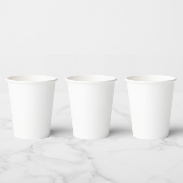 Simple elegant custom logo here company        paper cups (Multi)