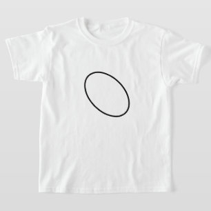 Simple elegant custom logo here company T T-Shirt
