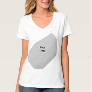 Simple elegant custom logo here company T T-Shirt