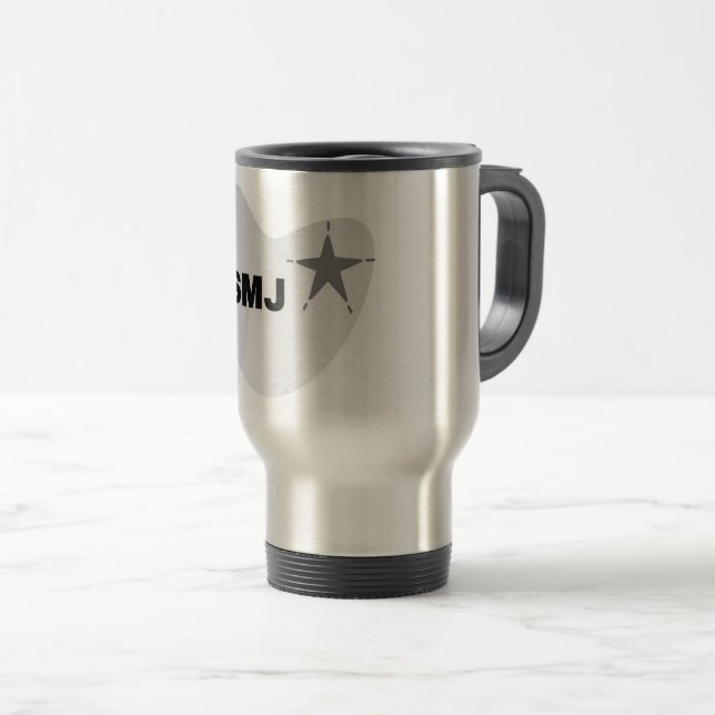 Simple elegant custom logo here company      travel mug (Front Right)