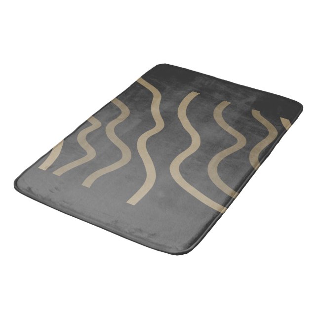 Simple elegant custom logo here company   tt doorm bath mat (Angled)
