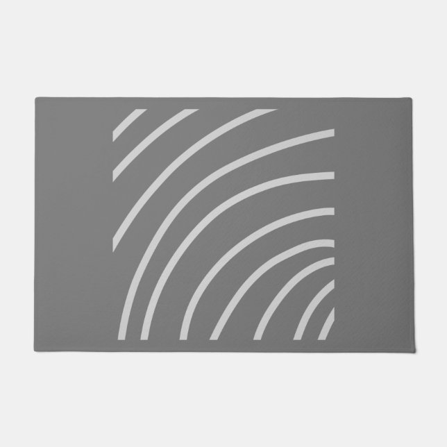 Simple elegant custom logo here company   tt doorm doormat (Front)