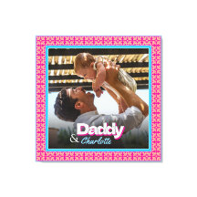 Simple Elegant Custom Photo Keepsake for Dad