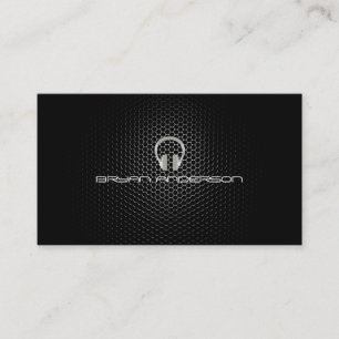 Simple & Elegant DJ Business Card