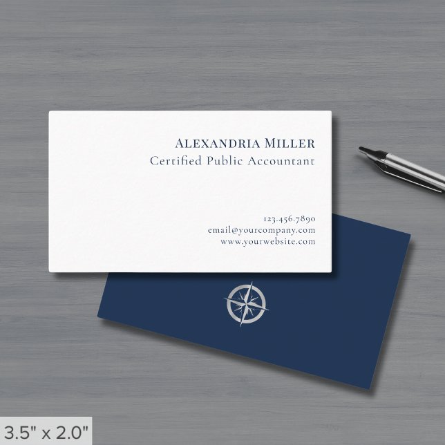 Simple Elegant Double Sided Business Card (Creator Uploaded)