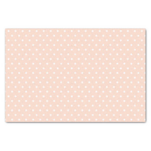 Chic Gold Foil Confetti Light Pink Tissue Paper