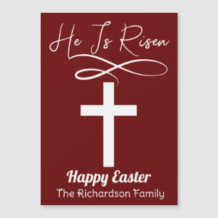 simple elegant Easter calligraphy christian cross
