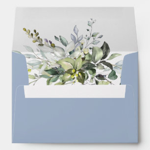Simple Elegant Eucalyptus for 5x7 card Envelope