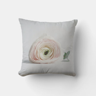 Simple Elegant Floral Throw Pillow