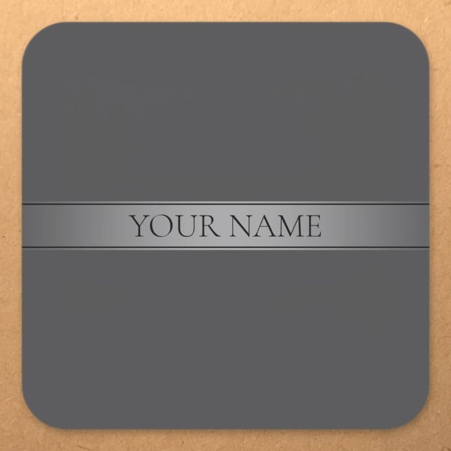 Simple Elegant Gradient Stripe Editable Colour Square Sticker (Creator Uploaded)