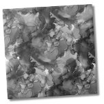 Simple Elegant Grey Black Tile<br><div class="desc">Cute Modern Minimal Elegant Grey Black Watercolor ceramic tile.  A soft grey and black watercolor backdrop provides the canvas for a cute and contemporary kitchen backsplash or bathroom addition.  Gives a bit of a marble vibe too or alcohol ink.  A little style and pizzaz without being over the top.</div>