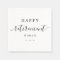 Simple Elegant Happy Retirement Calligraphy Script