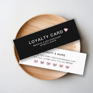 Simple Elegant Heart Loyalty Card