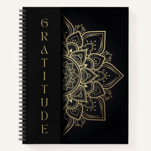 Simple Elegant Mandala Gratitude Journal