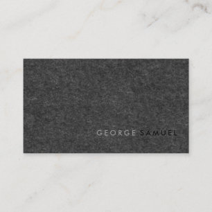 Simple Elegant Minimalist Professional Custom Business Card