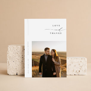 Simple Elegant Modern Photo Wedding Budget Save The Date
