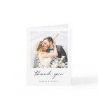 Simple Elegant Modern Script Custom Photo Wedding
