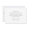 Simple Elegant Modern Wedding Photo