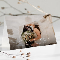 Simple Elegant Modern Wedding Photo