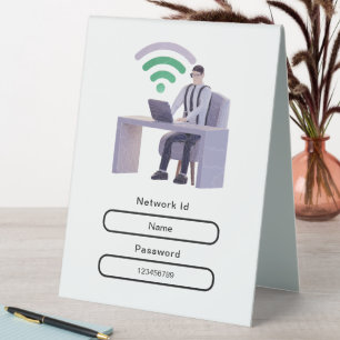 Simple Elegant Personalised Wifi Network Password