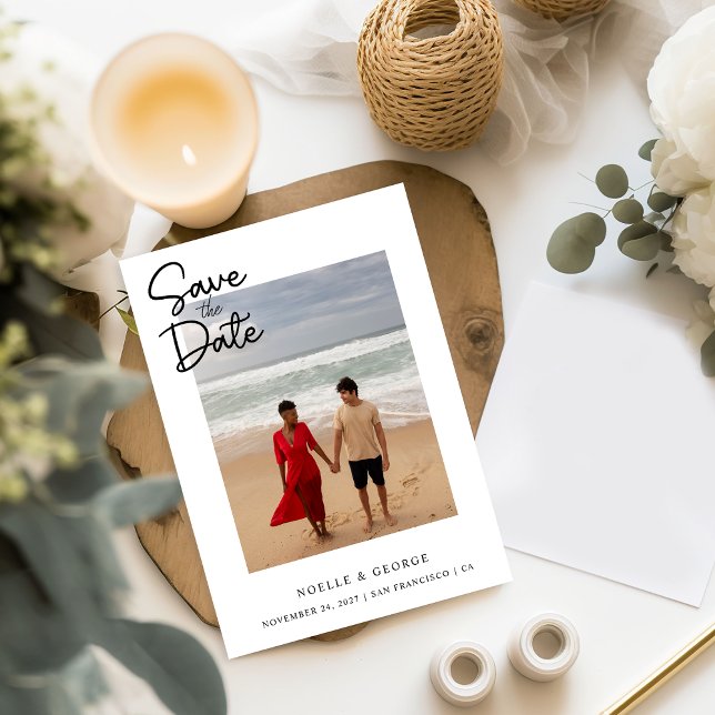 Simple Elegant Photo Save The Date (Creator Uploaded)