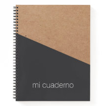 Simple Elegant Printed Kraft Grey Geometric