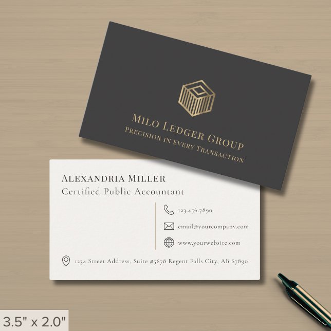 Simple Elegant Professional Business Card (Creator Uploaded)