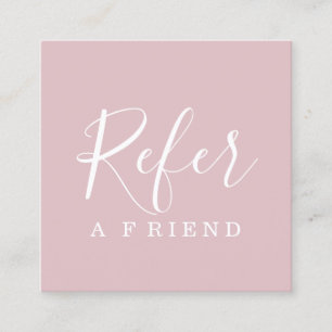 Simple Elegant Referral Card