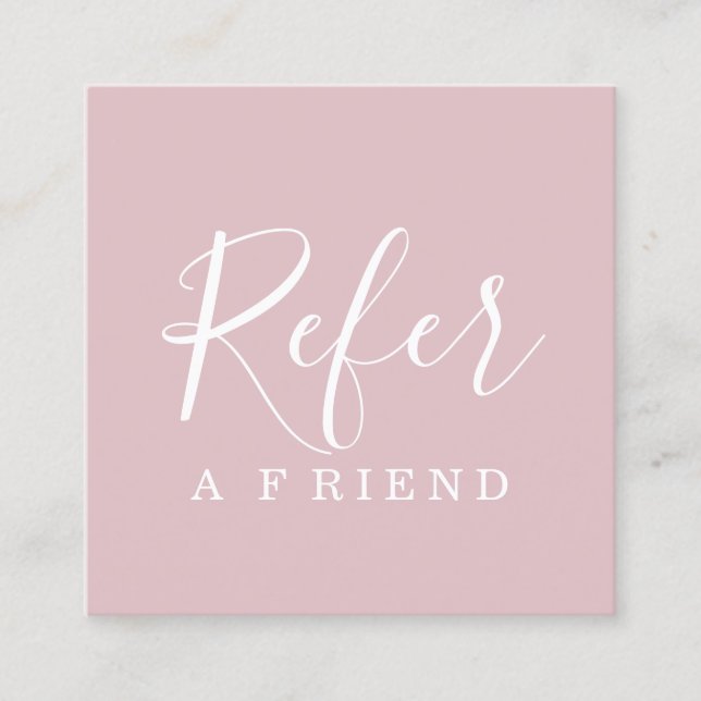 Simple Elegant Referral Card (Front)