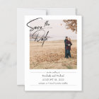 Simple Elegant Save the Date Photo