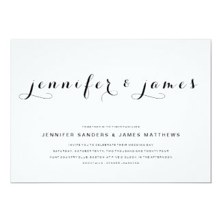 simple invitation