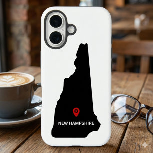 Simple Elegant State of New Hampshire  iPhone 16 Case