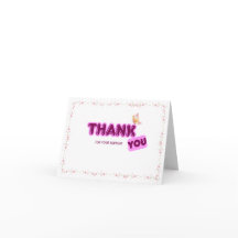 Simple Elegant Thank You Card