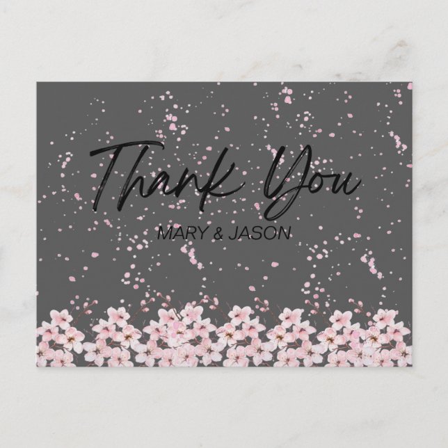 Simple Elegant Thank You Card (Front)