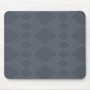 Simple, elegant, urban, chic line graphic pattern mouse mat