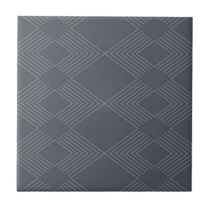 Simple, elegant, urban, chic line graphic pattern tile