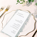 Simple Elegant Wedding Dinner Party Menus<br><div class="desc">Elegant 5x7" Wedding Table Menu Cards Flat Menu Elegant Calligraphy Eat and Drink Wedding Menus | Simple Calligraphy Rustic Wedding Menus Wedding Menus,  Rustic Wedding Menu,  Floral Wedidng Menu,  Wedding Table Menu</div>