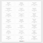 Simple Elegant Wedding Guest Address Labels<br><div class="desc">These simple elegant wedding guest address labels are perfect for your modern minimalist black and white wedding. The design features minimal contemporary font accompanied by formal calligraphy. Keep it as is,  or choose to personalise it with your own artwork or photos!</div>