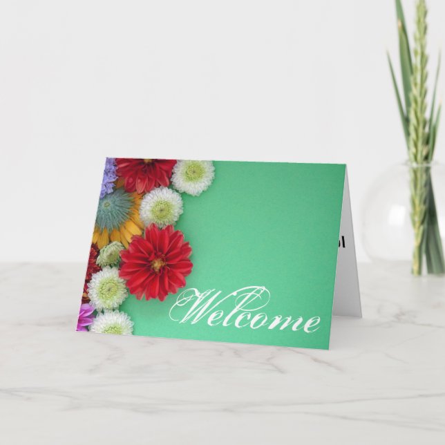 Simple Elegant Welcome Card (Front)