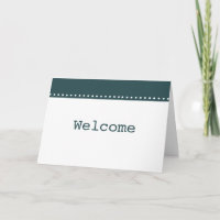 Simple Elegant Welcome